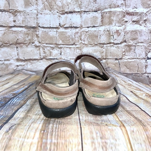 Naot Rongo Mary Jane Slingback Brown Leather Shoes Size 38 (7-7.5) - Picture 5 of 8